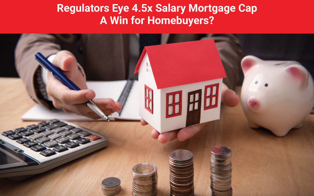 Hopeful homebuyers reading news about potential mortgage cap changes