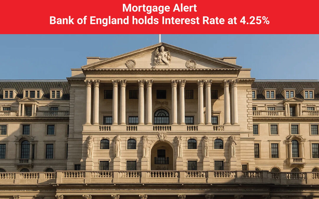 Couple reviewing mortgage plans after June 2025 interest rate decision by the Bank of England
