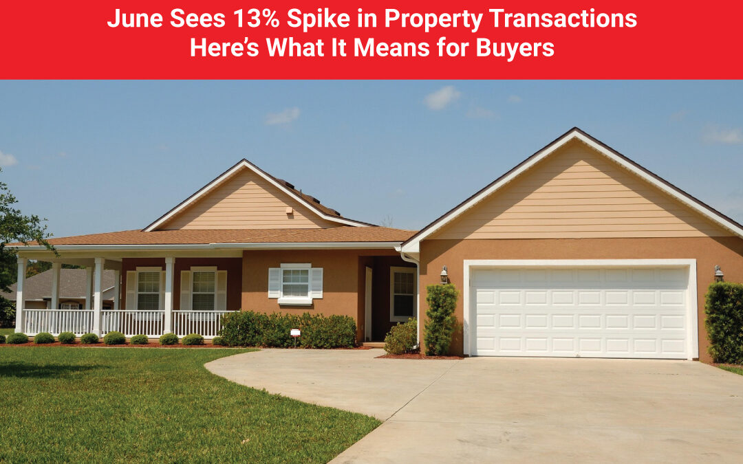 UK buyers and sellers navigating increased property transactions in June 2025