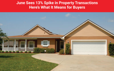 June Sees 13% Spike in Property Transactions – Here’s What It Means for Buyers